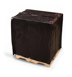 Black Pallet Top Covers with UVI/UVA  51 in. W. x 49 in. D. x 97 L. x 3 Mil 30/Roll