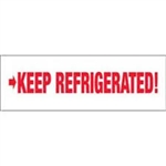 TAPE, PRINTED "KEEP REFRIGERATED", 2" X 110 YD, 36/CS, WHITE/RED