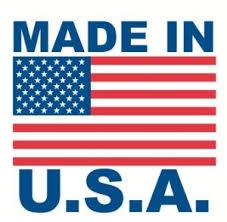 LABELS, 2" x 3", MADE IN USA/FLAG, 500/ROLL