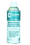 CORTEC ELECTRICORR NON-FLAMMABLE SOLVENT CLEANER/INHIBITOR SPRAY, SIX 9.45 OZ CANS/CS