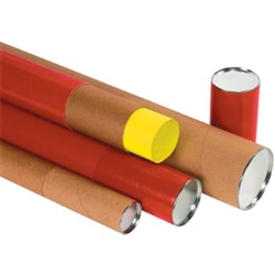 TUBE, TELESCOPING MAILING, RED 3"x36"x.125 W/6" FLUSH CAP, 24/CASE