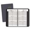 AT-A-GLANCE Weekly Appointment Book Ruled for Hourly Appointments, 4 7/8 x 8, Black, 2017