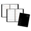 AT-A-GLANCE Contemporary Weekly/Monthly Planner, Block, 4 7/8 x 8, Black Cover, 2017
