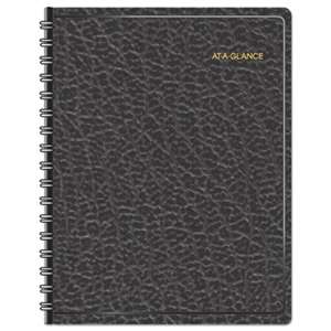 AT-A-GLANCE 24-Hour Daily Appointment Book, 8 1/2 x 11, White, 2017