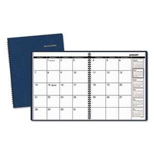 AT-A-GLANCE Monthly Planner, 8 7/8 x 11, Navy, 2017-2018