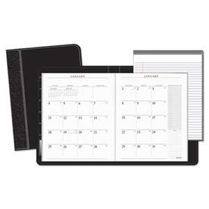 AT-A-GLANCE Executive Monthly Padfolio, 9 x 11, White, 2017-2018