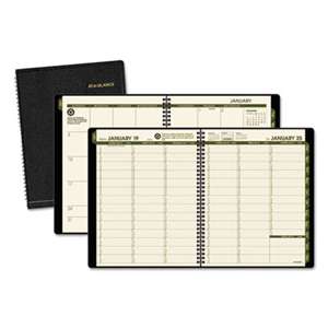 AT-A-GLANCE Recycled Weekly/Monthly Classic Appointment Book, 8 1/4 x 10 7/8, Black, 2017