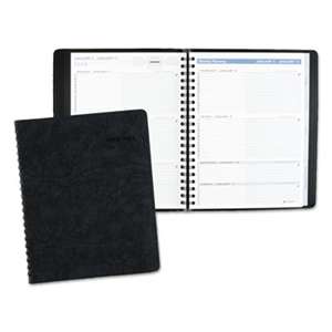 AT-A-GLANCE The Action Planner Weekly Appointment Book, 8 1/8 x 10 7/8, Black, 2017