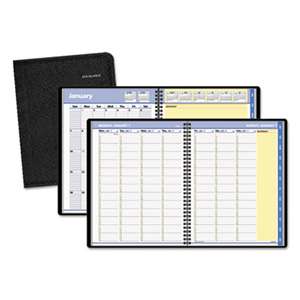 AT-A-GLANCE QuickNotes Weekly/Monthly Appointment Book, 8 1/4 x 10 7/8, Black, 2017