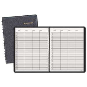 AT-A-GLANCE Four-Person Group Undated Daily Appointment Book, 8 1/2 x 11, White,