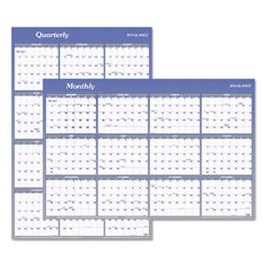AT-A-GLANCE Vertical/Horizontal Erasable Wall Planner, 24 x 36, 2017