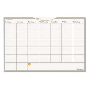 AT-A-GLANCE WallMates Self-Adhesive Dry Erase Monthly Planning Surface, 18 x 12