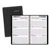AT-A-GLANCE Block Format Weekly Appointment Book, 4 7/8 x 8, Black, 2017