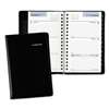 AT-A-GLANCE Refillable Weekly Pocket Appt Book, Phone/Address Tabs, 3 3/4 x 6, Black, 2017