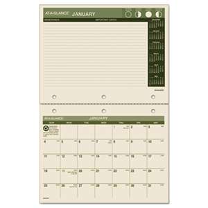 AT-A-GLANCE Recycled Desk/Wall Calendar, 11 x 8 1/2, 2017
