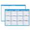 AT-A-GLANCE Horizontal Erasable Wall Planner, 48 x 32, Blue/White, 2017
