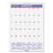 Erasable Wall Calendar, 12 x 17, White, 2017