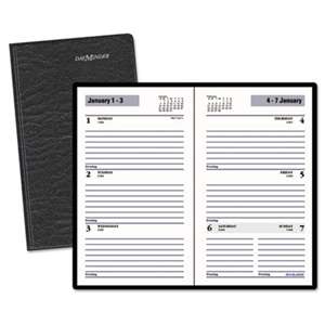 AT-A-GLANCE Weekly Pocket Planner, 3 1/2 x 6 3/16, Black, 2017