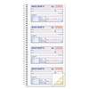 CARDINAL BRANDS INC. Two-Part Rent Receipt Book, 2 3/4 x 4 3/4, Carbonless, 200 Forms