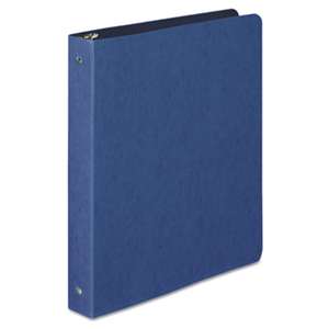 ACCO BRANDS, INC. PRESSTEX Round Ring Binder, 1" Cap, Dark Blue