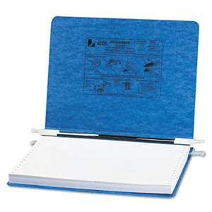 ACCO BRANDS, INC. PRESSTEX Covers w/Storage Hooks, 6" Cap, 12 x 8 1/2, Light Blue