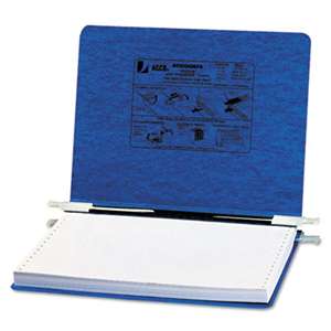 ACCO BRANDS, INC. PRESSTEX Covers w/Storage Hooks, 6" Cap, 12 x 8 1/2, Dark Blue