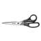 ACME UNITED CORPORATION Value Line Stainless Steel Shears, Black, 8" Long