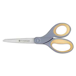 ACME UNITED CORPORATION Titanium Bonded Scissors, 8" Straight