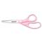 ACME UNITED CORPORATION All Purpose Breast Cancer Awareness Scissors with BCA Pin, 8" Long, Pink