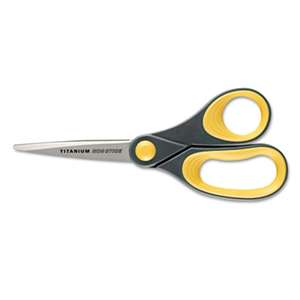 ACME UNITED CORPORATION Non-Stick Titanium Bonded Scissors, 8" Straight, 3/Pack