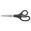 ACME UNITED CORPORATION KleenEarth Basic Plastic Handle Scissors, 9" Long, Pointed, Black