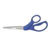 ACME UNITED CORPORATION Preferred Line Stainless Steel Scissors, 8" Bent, Blue