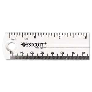 ACME UNITED CORPORATION 6" Clear Ruler