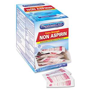 ACME UNITED CORPORATION Non Aspirin Acetaminophen Medication, Two-Pack, 50 Packs/Box