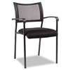 ALERA Alera Eikon Series Stacking Mesh Guest Chair, Black, 2/Carton