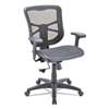 ALERA Alera Elusion Series Air Mesh Mid-Back Swivel/Tilt Chair, Black