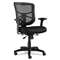 ALERA Alera Elusion Series Mesh Mid-Back Swivel/Tilt Chair, Black