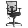 ALERA Alera Elusion Series Mesh Mid-Back Multifunction Chair, Black