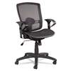 ALERA Alera Etros Series Mesh Mid-Back Synchro Tilt Chair, Mesh Back/Seat, Black
