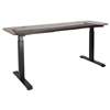 ALERA 2-Stage Electric Adjustable Table Base, 27 1/4" to 47 1/4" High, Black