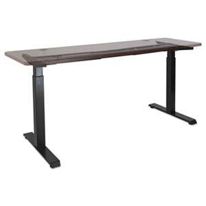 ALERA 2-Stage Electric Adjustable Table Base, 27 1/4" to 47 1/4" High, Black