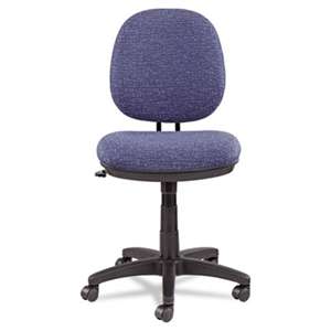 ALERA Alera Interval Swivel/Tilt Task Chair, Tone-On-Tone Fabric, Marine Blue