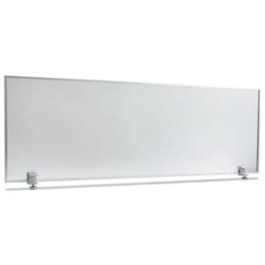 ALERA Polycarbonate Privacy Panel, 47w x 18h, Silver