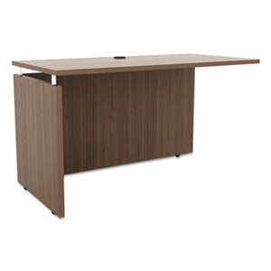 ALERA Alera Sedina Series Reversible Return/Bridge, 47 1/4 x 23 5/8 x 29 1/2, Walnut