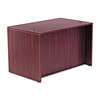 ALERA Alera Valencia Series Straight Desk Shell, 47 1/4w x 29 1/2d x 29 5/8h, Mahogany