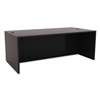 ALERA Alera Valencia Series Straight Front Desk Shell,71w x 35 1/2d x 29 5/8h,Espresso