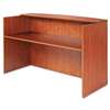 ALERA Alera Valencia Series Reception Desk w/Counter, 71w x 35 1/2d x 42 1/2h,  Cherry