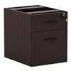 ALERA Alera Valencia Series 3/4 Box/File Pedestal,15 5/8w x 20 1/2d x 19 1/4h,Mahogany