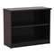 ALERA Alera Valencia Series Bookcase, Two-Shelf, 31 3/4w x 14d x 29 1/2h, Espresso