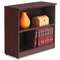 ALERA Alera Valencia Series Bookcase, Two-Shelf, 31 3/4w x 14d x 29 1/2h, Mahogany